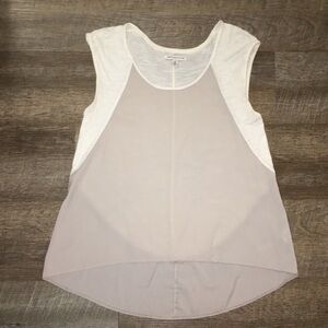 American Eagle Woven Knit Top